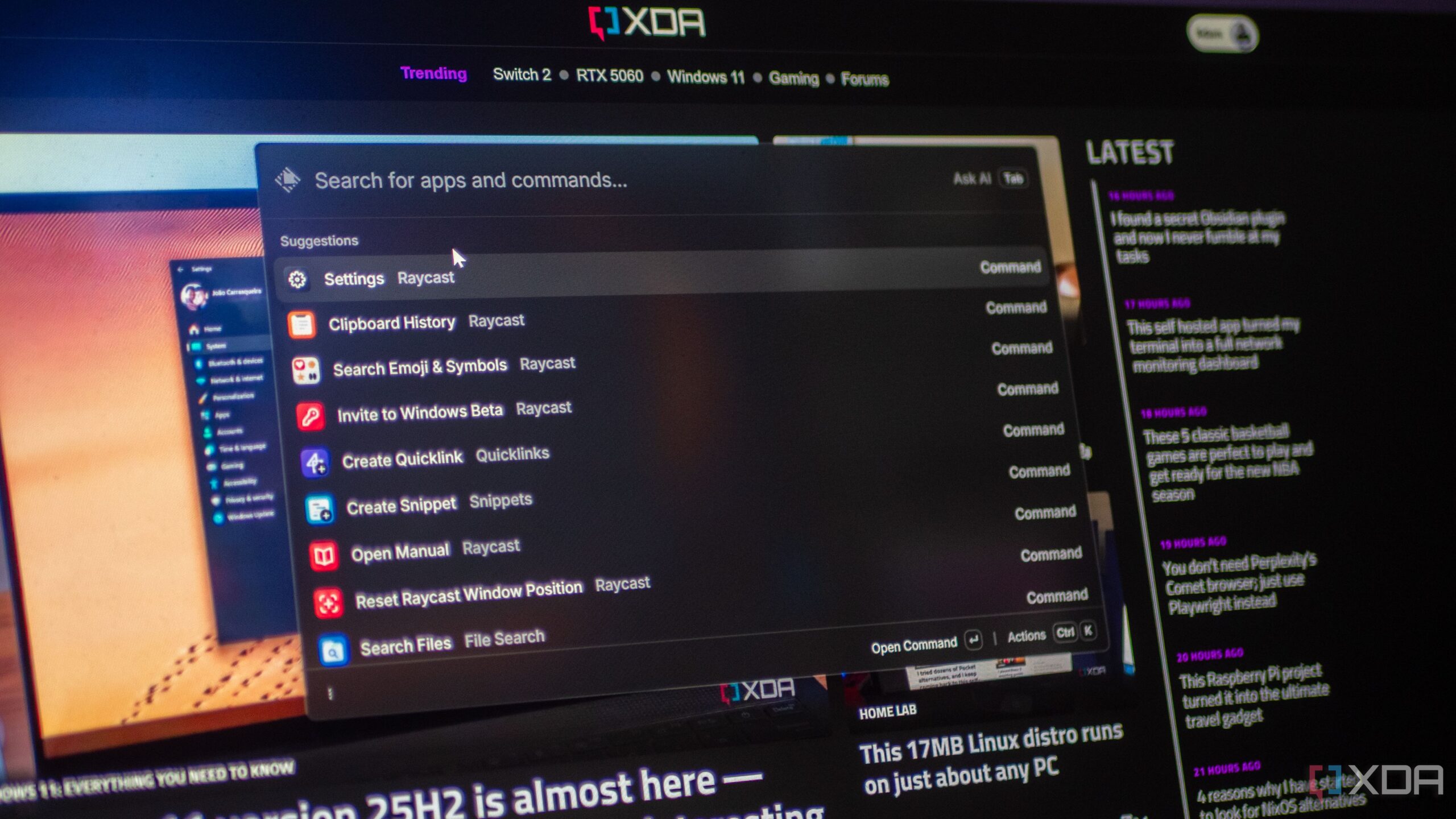 Raycast Transforms Windows Experience for Former Alfred User