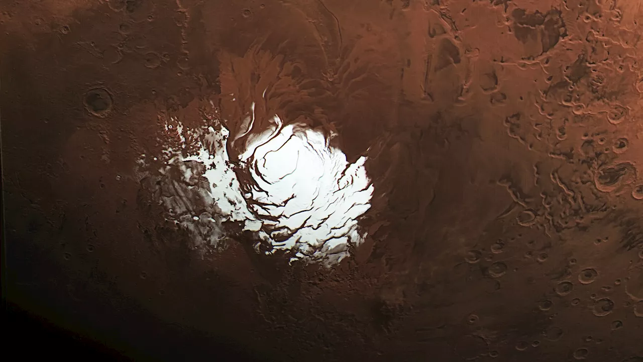 NASA’s Mars Reconnaissance Orbiter Reassesses Martian Ice Cap Findings