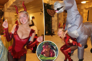 Sydney Sweeney Slays Friendsgiving as Sexy Dragon, Sharing Joy Now