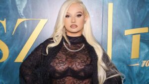 Alabama Barker’s Bold Red Thong Look Sets Social Media Ablaze