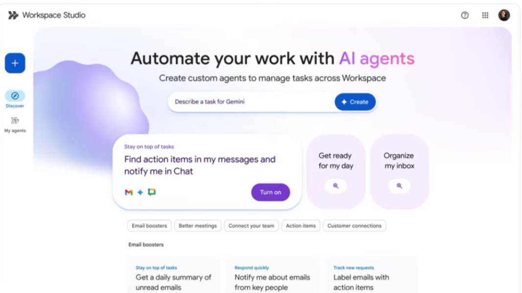 Google Launches Workplace Studio for Seamless AI Task Automation