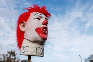 Protesters Rally in Kenner Against Military Involvement